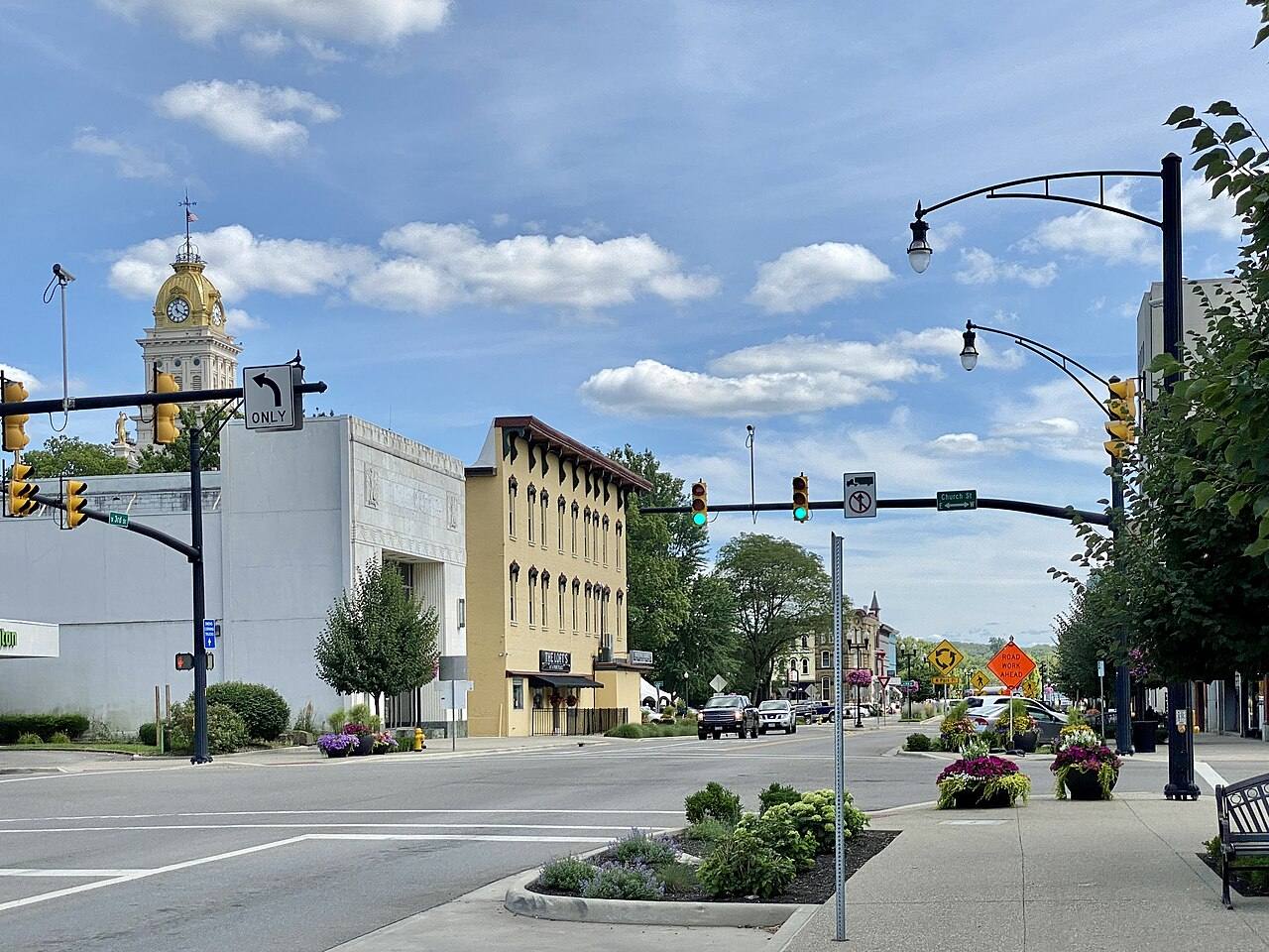 Third Street in downtown Newark