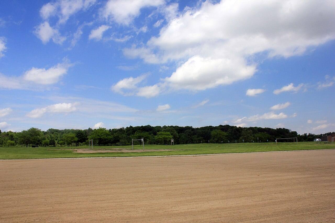 The beach at Alum Creek State Park