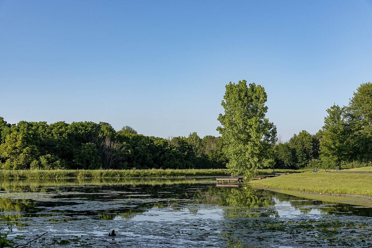 Buzzard's Roost Lake at Slate Run Metro Park