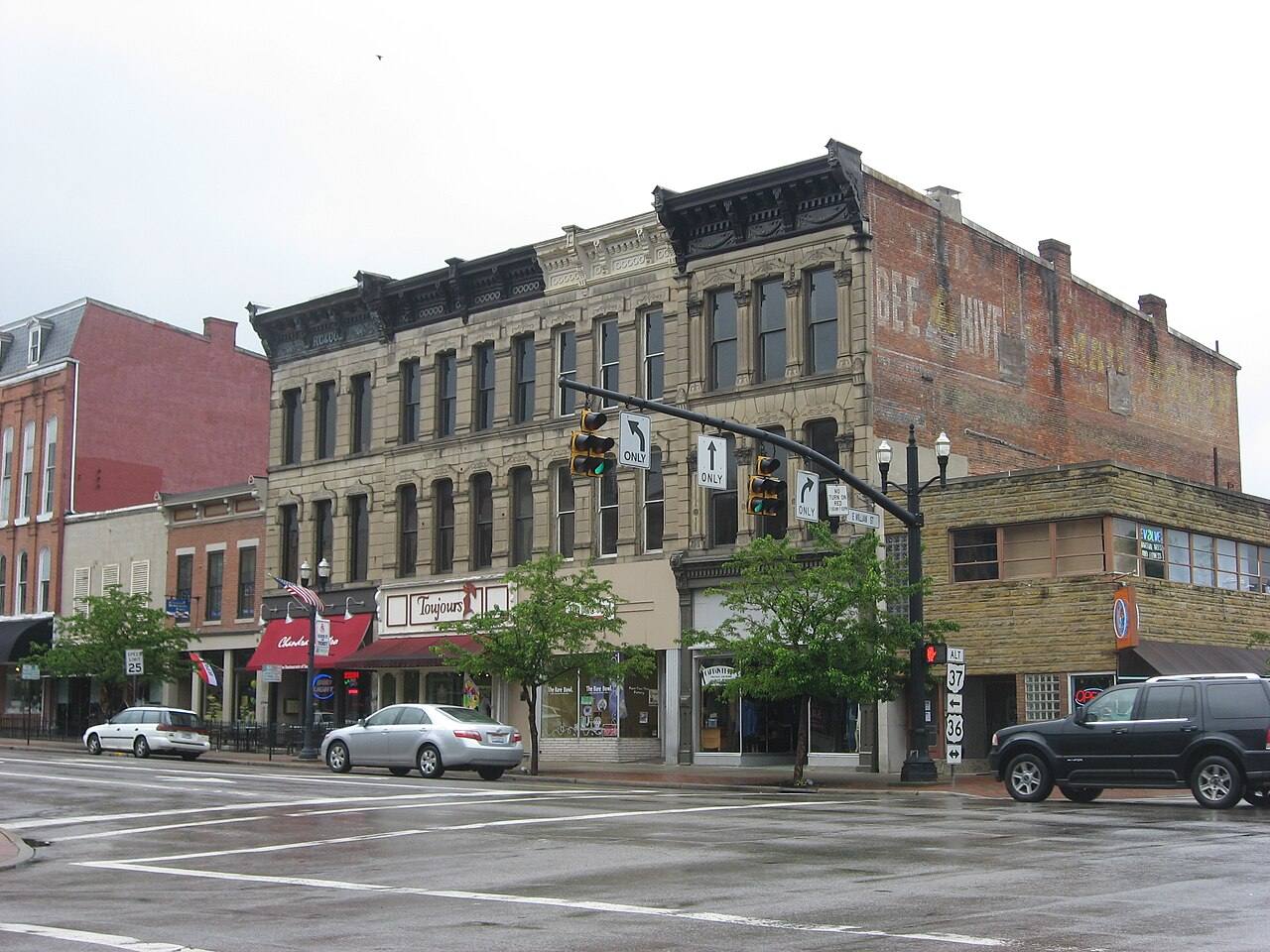 The Sandusky Street Historic District in Delaware