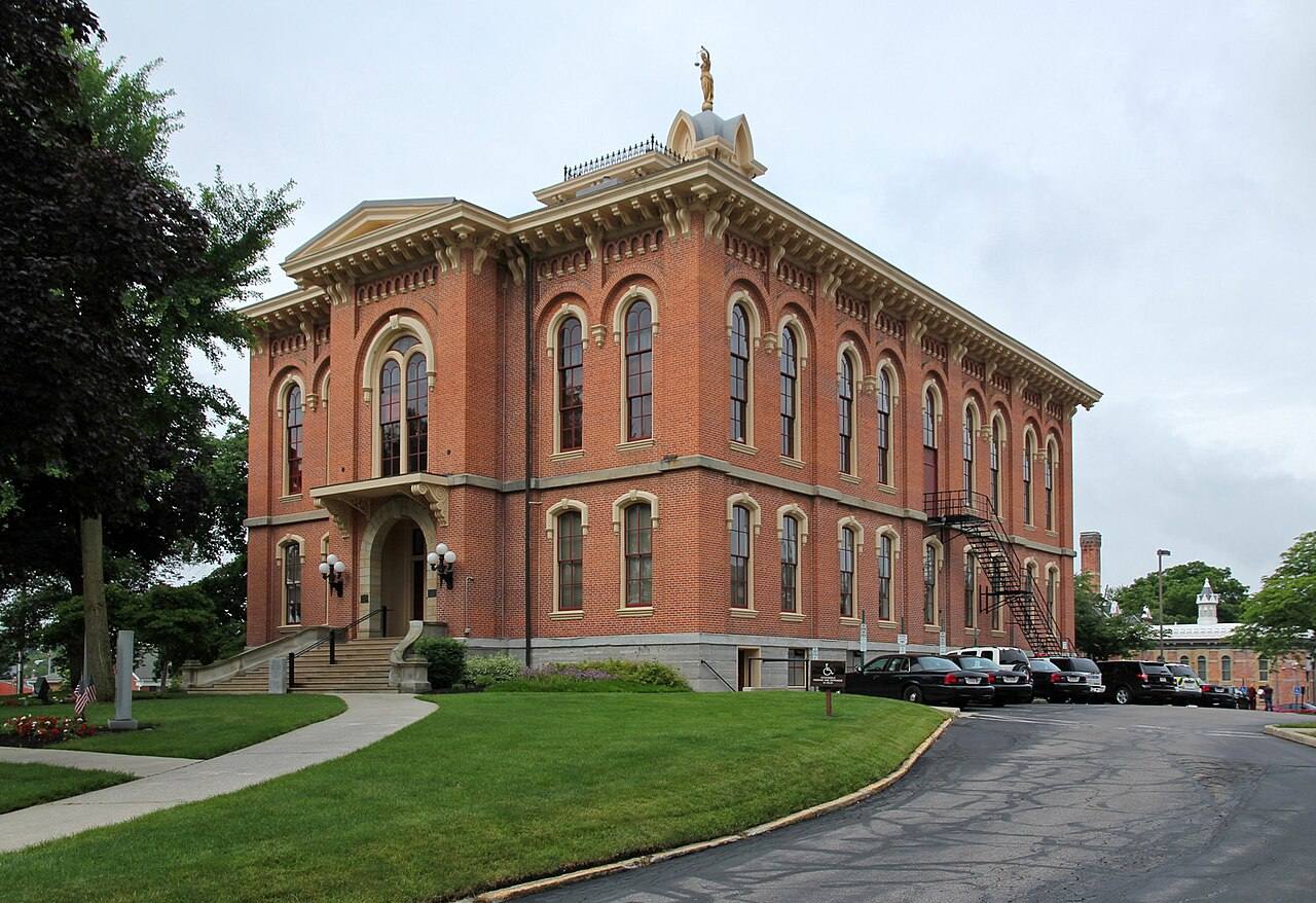 The Delaware County Courthouse
