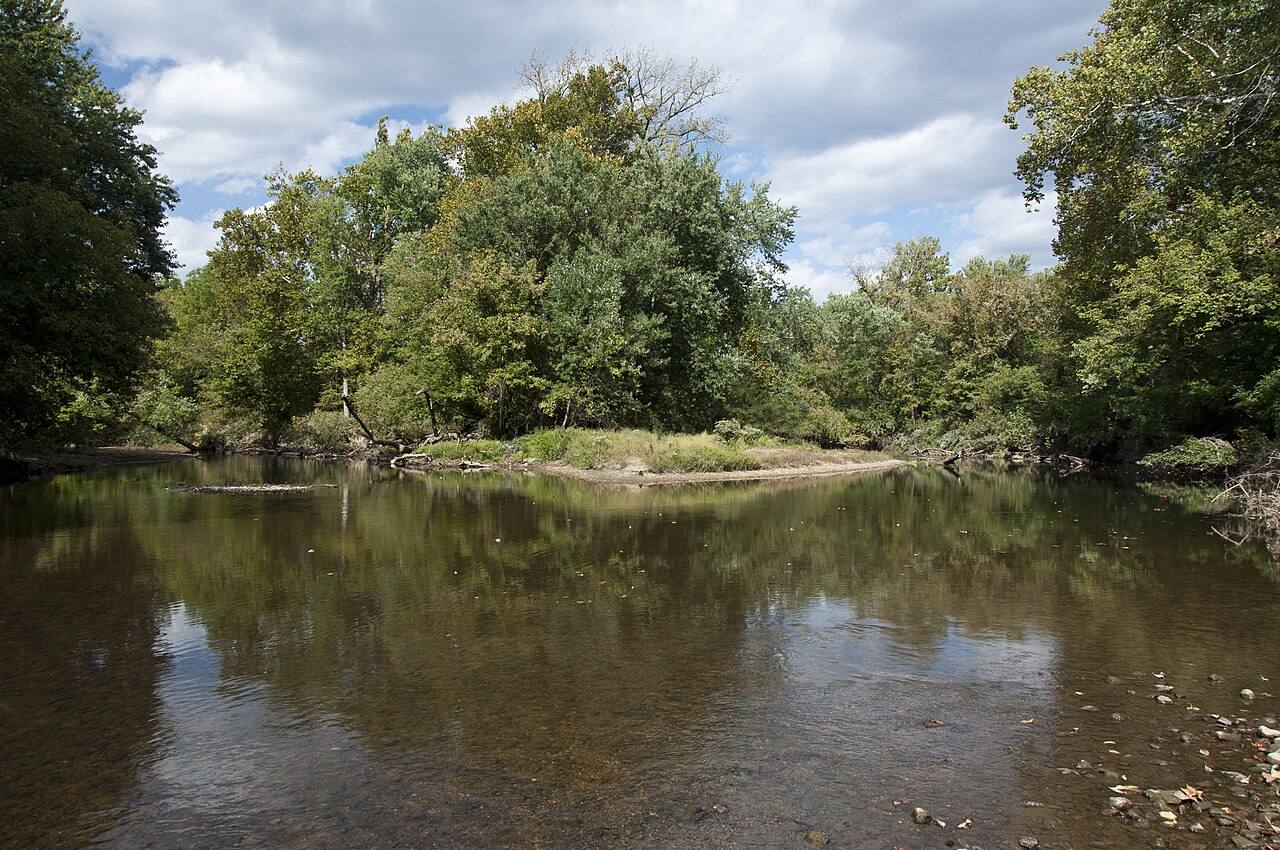 Where Alum and Big Walnut creeks meet at Three Creeks Metro Park